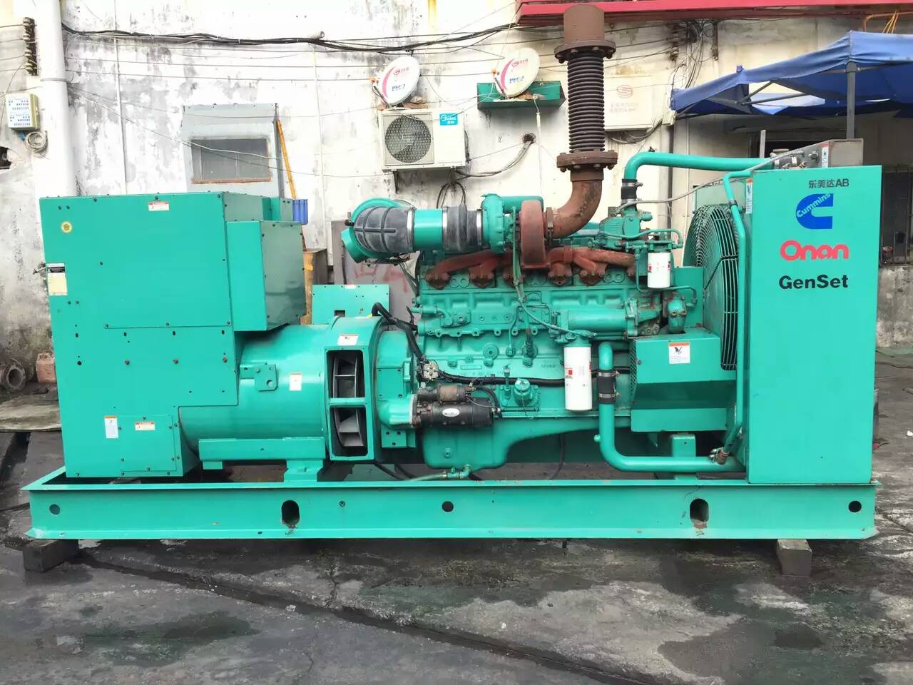 达川租赁发电机-柴油发电机不正常冒烟的原因